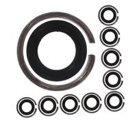 LIFKICH 20 Sets Electric Wrench Spring Retainer Rings for Wrench Impact Accessories Tool Retainer Ring Clip Replacement Tool Parts Electric Impact Parts Iron