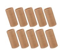 LIFKICH 20Ml Round Kraft Paper Cylinder Containers 10Pcs with Lid for Essential Oil and Tea Packaging Suitable for Aromatherapy and Craft Storage