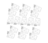 LIFKICH 20pcs Fridge Door Divider over The Door Storage Organiser Fridge Shelves Kitchen Organiser Storage Clip Separator