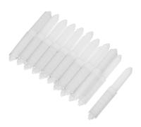 LIFKICH 20Pcs Spring-Loaded Toilet Paper Holder Rod Replacement, Flexible Plastic Tissue Roll Spindle 105-158Mm for Bathroom and Office Toilet Tissue Holder
