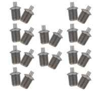 LIFKICH 20pcs Wire Rope Locker Wire Rope Clamp Iron Silver for Tent Guyline Reusable Lightweight for Construction and Logistics