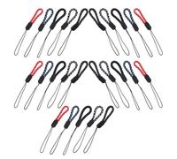 LIFKICH 25pcs Mobile Phone Rope Phone Charm String Jute Handmade Stylish Finger Strap with Secure Grip Handsfree Carrying for Daily Use with Keys USB Flash Drives