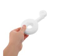 LIFKICH 2pcs Adjustable Plastic Funnel Stand Holder for Laboratory Use with Vertical Tabletop Structure, Universal Compatibility and Reusable Design, for Research Facilities and School