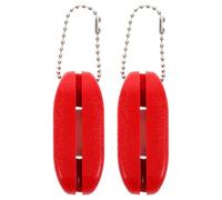 LIFKICH 2pcs Ice Skate Sharpener Skate Sharpener Stone Sand Stone Red and Figure Skating Portable Sharpening Tool