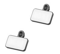 LIFKICH 2pcs Portable Clip LED Selfie Light for Computer with Brightness and Color Modes USB Powered Video Light for Live Streaming Online Education Video Conferencing Lightweight Design