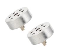 LIFKICH 2pcs Replacement Condenser Microphone Capsule Core for Studio Recording and Singing 16mm Alloy Metal Diaphragm Microphone Core with Wide Compatibility and Directional Design