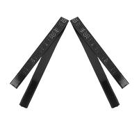 LIFKICH 2pcs Rhinoplasty Glasses Holder with Hook, Adjustable Nose Bridge Protector for Surgery, Non-slip Polyester and Metal Eyeglass Support, Comfortable Nose Protector for Social