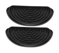 LIFKICH 2pcs Silicone Refrigerator Drip Tray Fridge Water Dispenser Drip Catcher Tray for Splash Guard Protection