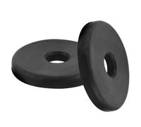 LIFKICH 2pcs Tire Changer Shock Pad Rubber Cushion for Bead Breaker Repair Machine, 3.2x0.4in Cylinder Damping Cushion with 20mm Hole for Secure Handling and Noise Reduction in Garage