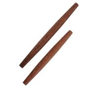 LIFKICH 2pcs Wooden Kitchen Rolling Pins Set for Baking and Dough Rolling, Ergonomically Designed with Smooth Surface, for Pastry Shops and Home Kitchens