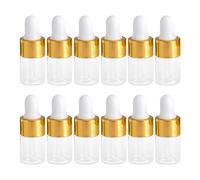 LIFKICH 30pcs Glass Liquid Dropper Bottles for Colognes and Tinctures, 2ml Multi-function Essential Oil Droppers with Easy Dosage Control, for Bag Travel and DIY Aromatherapy