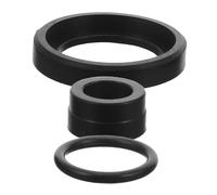 LIFKICH 3pcs Beer Dispenser Seal Rings Rubber Replacement Keg Post Dip Tube Airtight Washer Kit for Homebrew Beer Shank Faucet Valve Sealing and Heat Resistant Accessories
