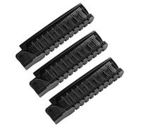 LIFKICH 3pcs Portable Double Headed Folding Hair Combs Sturdy Plastic Mini Brush for Hair Compact Travel Pocket Comb for Boys
