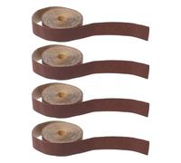 LIFKICH 4 Rolls Self Adhesive Cloth Tape for Lampshade Edging and Curtain Binding, Double-sided No-sew Fabric Tape with Easy Application and Custom Length for Crafts and DIY Projects