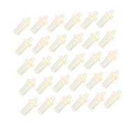 LIFKICH 40pcs Telescopic Shutter Repair Pins Set for Plantation Louvers Replacement Spring Loaded Abs Plastic Pins for Cabinet Furniture and Window Shutter Fixing Easy DIY Installation and