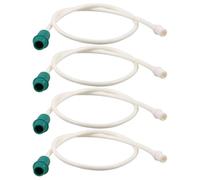 LIFKICH 4pcs Cupping Extension Tube Reusable Silicone Hose Connector for Massage Device Home Spa Cupping Connection Hose