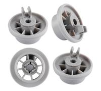 LIFKICH 4Pcs Dishwasher Roller Wheels Replacement for Durable Dish Rack Wheels Easy to Install Compatible with Bosch Enhance Dishwasher Stability