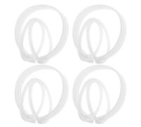 LIFKICH 4pcs Plastic Earmuff Inner Rack Compatible with Earmuffs Measuring 8.5cm Easy to Store Accessories for Winter Ear Warmer Holder