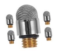 LIFKICH 5 Pcs Replaceable Tips Stylus High Sensitivity Conductive Fiber Material External Metal Parts Detailed Writing and Drawing for Capacitive Touch Screen Use