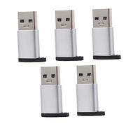 LIFKICH 5pcs USB Type C to USB Adapter Converter High Speed Data Transfer for Laptop Tablet Phone Accessories Durable Scratch Design Compatible with Various Devices