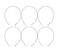 LIFKICH 6pcs Four-Claw Drain Removal Tool for Floor Drains and Bathroom Tubs, Tough on Hair and Debris with Flexible Easy Bend Design, Household Sewer Unclogger for Home Use