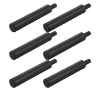 LIFKICH 6pcs Soft Closing Cabinet Damper Door Close Dampener Plastic Soft Close Mechanism with Silent Operation Wide Adaptability for Kitchen Drawers Bathroom Lids in Modern Home