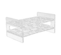 LIFKICH Acrylic Tumbler Holder Lightweight Reusable Liquor Cup Display Rack Simple Design for Drying Wine Cups in Hotels, Drinkware Shelves Beautiful Appearance