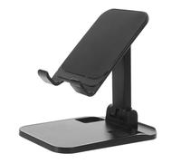 LIFKICH Aluminium Alloy Desktop Phone Holder Stand Shrinkable Bracket for Smartphones Tablets E Readers Office Study Living Use