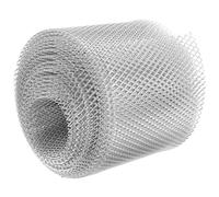 LIFKICH Aluminum Gutter Guard Mesh Leaf Screen for Drainage Protection with Anti-Clogging Feature and Suitable for Rainwater Drainage