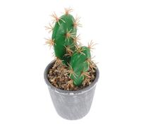 LIFKICH Artificial Cactus Plant Pot Extra-large Simulation Tropical Bonsai Decoration for Home Office Lifelike Faux Potted Cactus No Maintenance Required Year Look