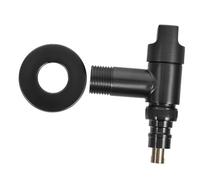 LIFKICH Automatic Shut Off Laundry Faucet Valve Durable Stainless Steel Washing Machine Faucet Connector Stable Water Flow Control for Kitchen and Laundry Use