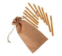 LIFKICH Bamboo Divination Sticks 10PCS with Vintage Style for Buddhist Practice and Divination, Fortune Telling Game Prop