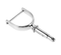 LIFKICH Boat with Exceptional Durability for Marine Use Stainless Steel Paddle Holder Side Mount Oar Lock Bracket Yacht Oar Locks Replacement Compatible with Row Boats