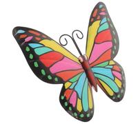 LIFKICH Butterfly Wall Decor Iron Hanging Ornament with Unique Butterfly Shape Design Practical Wall Art Craft for Indoor and Outdoor Garden Decoration