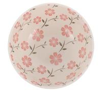 LIFKICH Ceramic Soup Noodle Bowl with Wear Resistance and Corrosion Resistance Features, Practical Rice Bowl for Table and Buffet Use, Creative Household Dinnerware