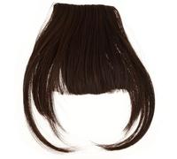 LIFKICH Clip in Hair Bangs Extensions for Women, Invisible and Fix on Your Hair, Made of High Temperature Silk, Fashion Fake Bangs for Halloween and Theme