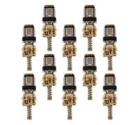 LIFKICH Copper Valve Cores for Replacing and Repairing Sturdy and Precise Charging Valve Core Replacement 10pcs Model R134a3 for Automotive Air Conditioning Systems