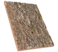 LIFKICH Cork Bark for Reptile 40×30×2Cm Climbing Platform with Natural Texture - Ideal Terrarium Background for Bearded Dragons Snakes and Lizards