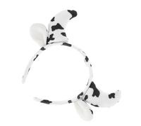 LIFKICH Cute Cow Horn Headband Soft Animal Ears Accessory for Halloween Costume Party Cosplay Daily Wear Adorable Kawaii Style for Cow Lovers and Fun Decor
