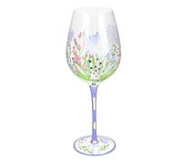 LIFKICH Decorative Flute Liquor Glass Indoor Cup Delicate Appearance Chic and Charming Look Glass Sturdy Structure Stable Placement Lightweight Vintage Style for Home Dining