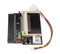 LIFKICH Each Bridge Cf to Ide Adapter Ide Hdd Adapter with 50-pin Standard Socket 3 LED Indicators and +4 V Floppy Disk Drive Power Connector for Internal Computer Components Black