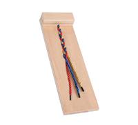 LIFKICH Early Educational Hair Braiding for Wooden Braid Practice Kit to Develop Fine Motor Skills and Hand-eye Coordination Suitable for Kindergarten and Interaction
