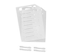 LIFKICH Elegant 8 Layer Hard Drive Storage Rack 3.5 Inch Hard Drive Tray Practical Design for Long Time Use