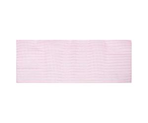 LIFKICH Exfoliating Washcloth Towel Nylon Jacquard Korean Back Scrubber Soft Long Shower Cloth Pink Bath Exfoliator for Body Cleaning and Dead Skin Removal