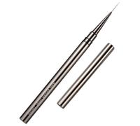 LIFKICH Fine Nail Art Liner Brush with Metal Handle for Manicure Patterns Painting, Easy Holding and Precise Drawing Tool for Home Use and Nail Art Learners