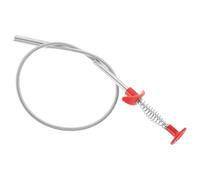 LIFKICH Flexible Drain Cleaning Tool for Sewers and Washbasin, Silver Stainless Steel and Pp Material, Grab and Remove Garbage Easily, for Cleaning Clogged Drains and Sink
