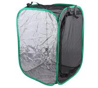 LIFKICH Foldable Black Polyester Yarn Cage Net Insect House Box for Small Creatures and Dragonfly with Easy Storage, Portable Butterfly Habitat Cage for Back to School Decor and Wildlife