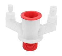 LIFKICH Kitchen Sink Drain Pipe Connector Adapter with Odor Sealing Plug Wear Resistant Hose Fitting for Kitchen and Bathroom Easy Installation Multi Use Drainage