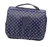 LIFKICH Lightweight Toiletries Organizer Bag with Hanging Hook, Polyester Travel Personal Care Bag for Daily Use and Travel, Foldable and Portable Storage Pouch