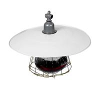 LIFKICH Livestock Heat Lamp with Red Light and Ceramic Holder for Piglet and Veterinary Warming